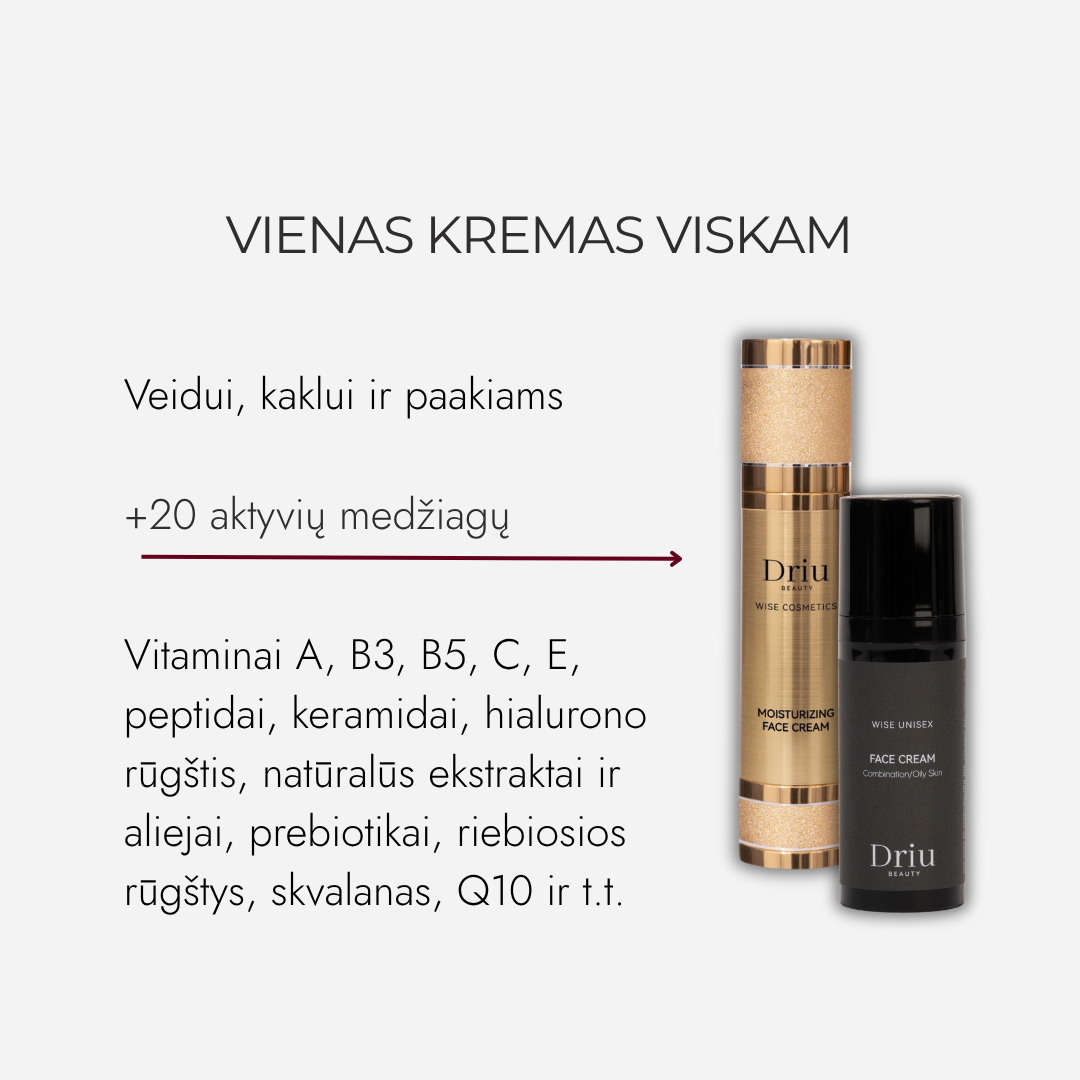 Face Cream Wise Unisex Light