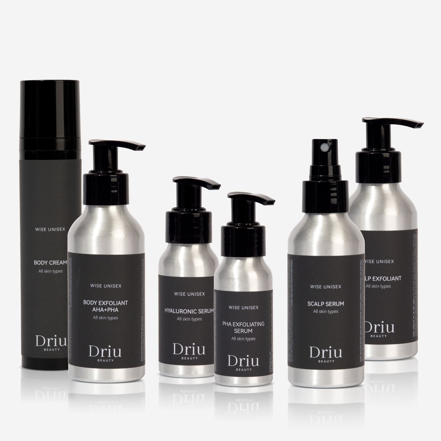 Maxi Routine for face and body exfoliation and hydration