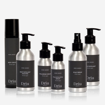 Maxi Routine for face and body exfoliation and hydration
